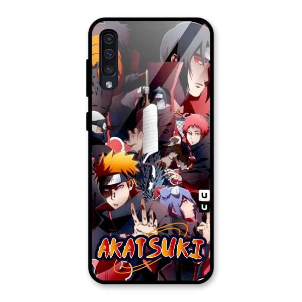 Team Akatsuki Glass Back Case for Galaxy A50s