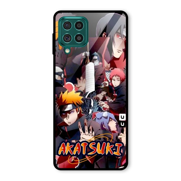 Team Akatsuki Glass Back Case for Galaxy F62