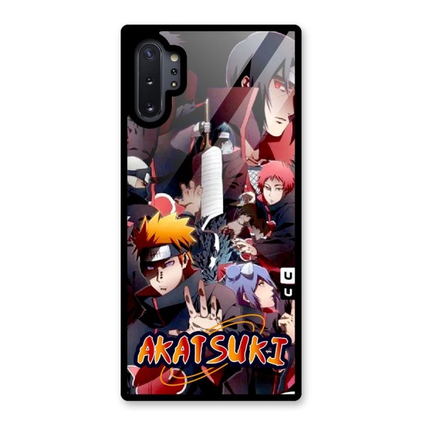 Team Akatsuki Glass Back Case for Galaxy Note 10 Plus