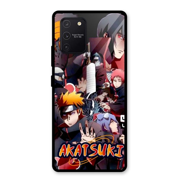 Team Akatsuki Glass Back Case for Galaxy S10 Lite