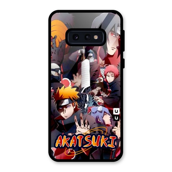 Team Akatsuki Glass Back Case for Galaxy S10e