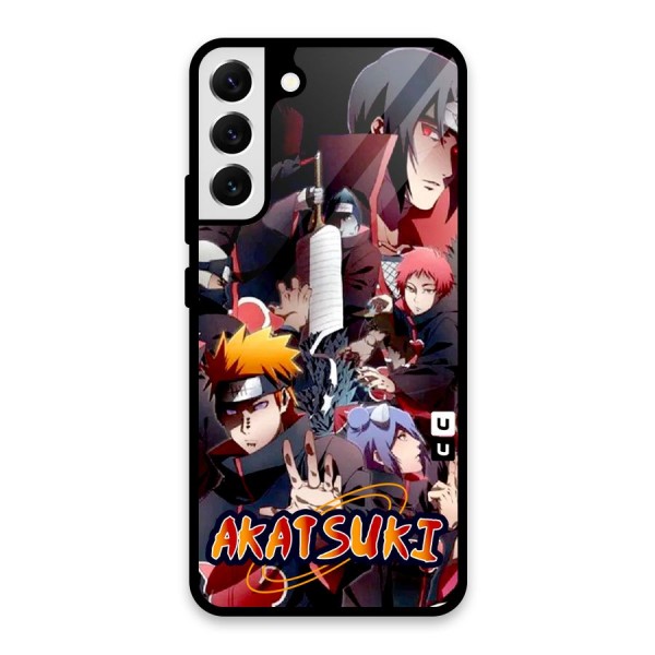 Team Akatsuki Glass Back Case for Galaxy S22 Plus 5G