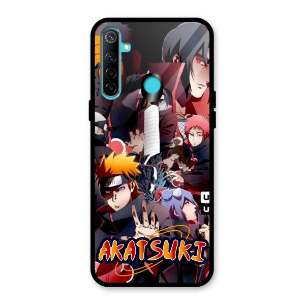 Team Akatsuki Glass Back Case for Realme 5