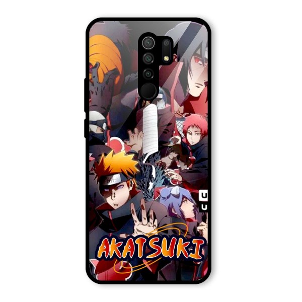 Team Akatsuki Glass Back Case for Redmi 9 Prime