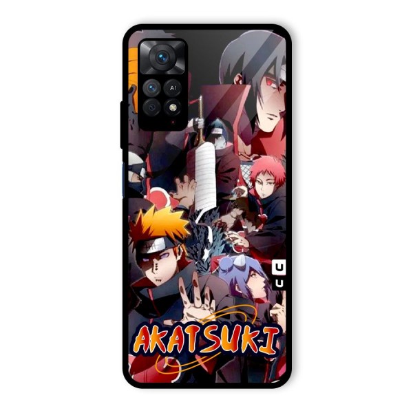 Team Akatsuki Glass Back Case for Redmi Note 11 Pro