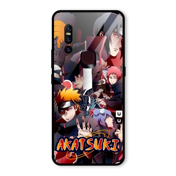 Team Akatsuki Glass Back Case for Vivo V15