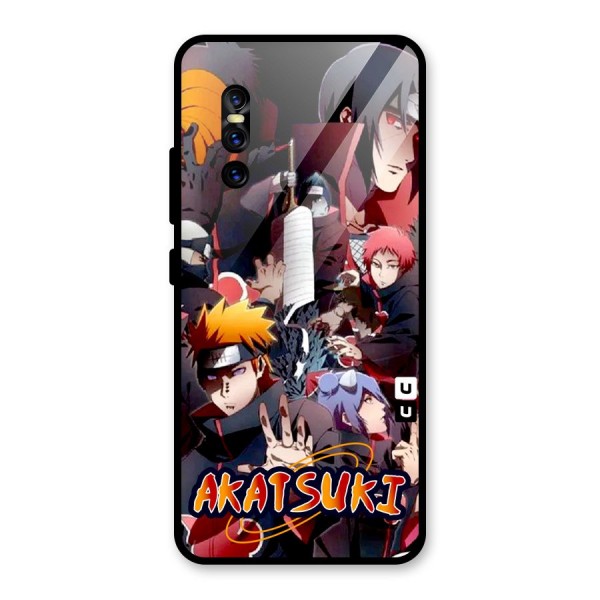 Team Akatsuki Glass Back Case for Vivo V15 Pro