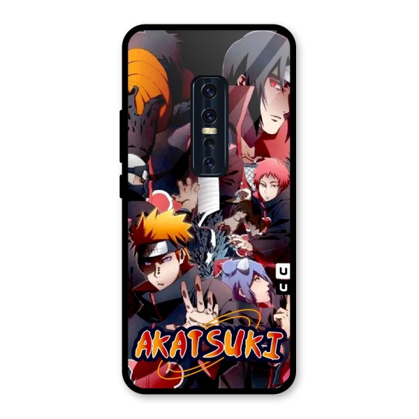 Team Akatsuki Glass Back Case for Vivo V17 Pro