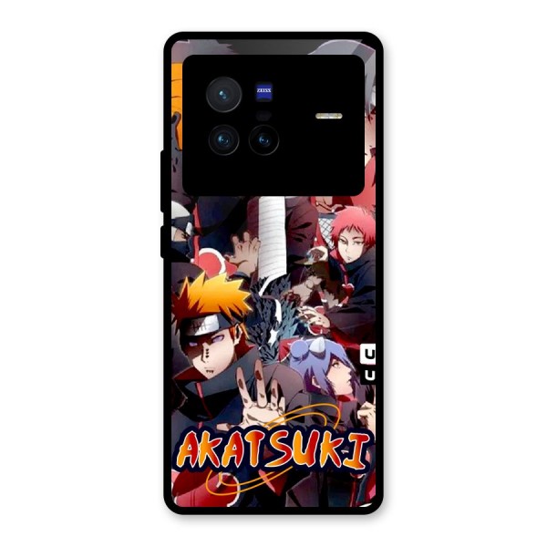 Team Akatsuki Glass Back Case for Vivo X80