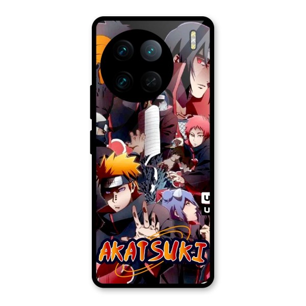 Team Akatsuki Glass Back Case for Vivo X90 Pro