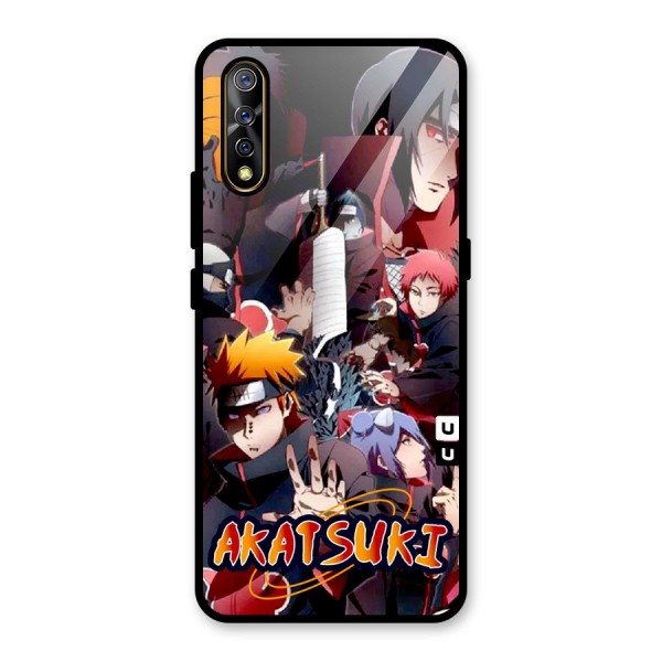 Team Akatsuki Glass Back Case for Vivo Z1x