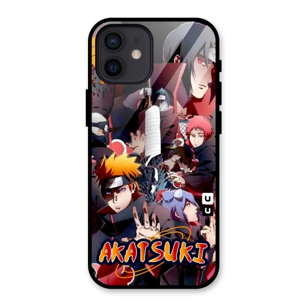 Team Akatsuki Glass Back Case for iPhone 12