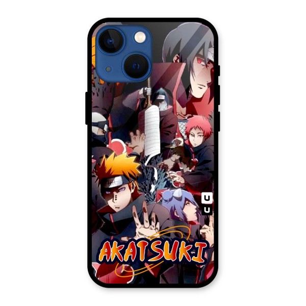 Team Akatsuki Glass Back Case for iPhone 13 Mini