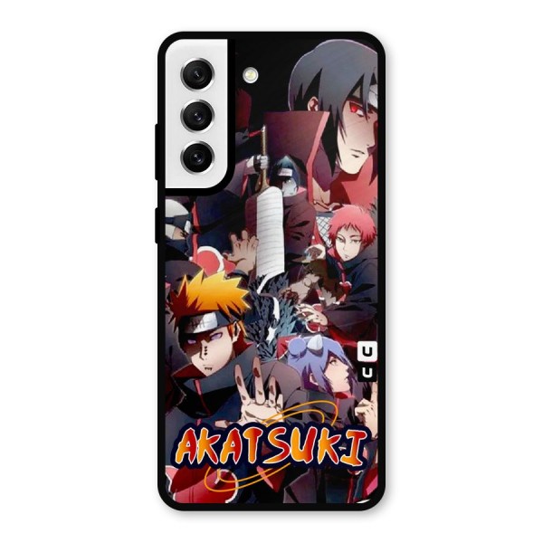 Team Akatsuki Metal Back Case for Galaxy S21 FE 5G