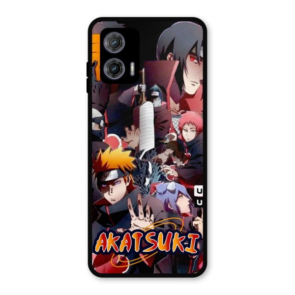 Team Akatsuki Metal Back Case for Moto G73