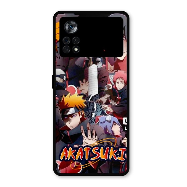 Team Akatsuki Metal Back Case for Poco X4 Pro 5G