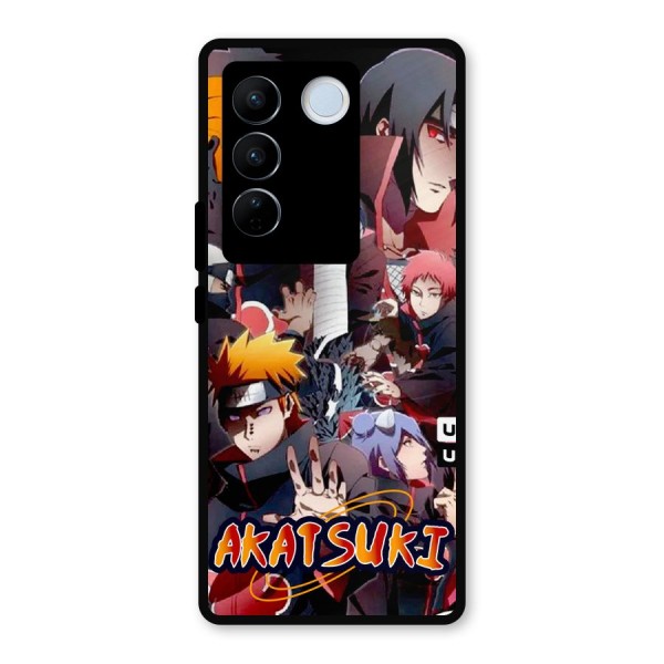 Team Akatsuki Metal Back Case for Vivo V27 Pro