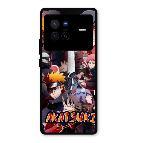 Team Akatsuki Metal Back Case for Vivo X80