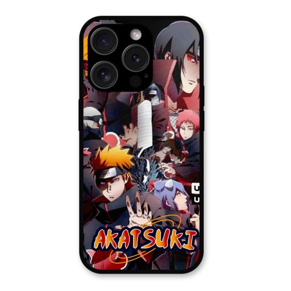 Team Akatsuki Metal Back Case for iPhone 15 Pro