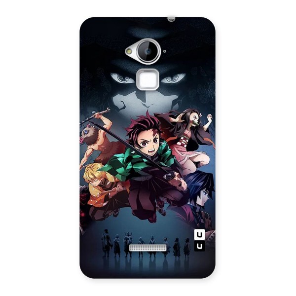 Team Demon Slayer Back Case for Coolpad Note 3