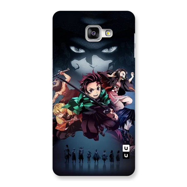 Team Demon Slayer Back Case for Galaxy A9