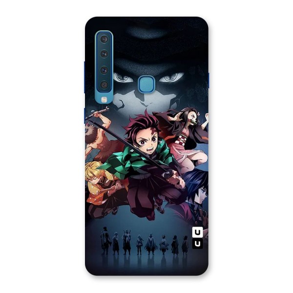 Team Demon Slayer Back Case for Galaxy A9 (2018)