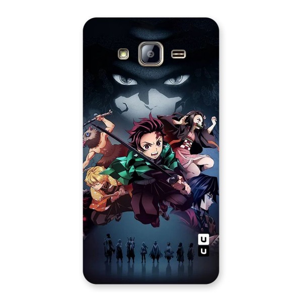 Team Demon Slayer Back Case for Galaxy On5