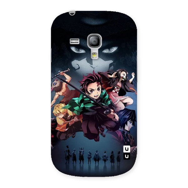 Team Demon Slayer Back Case for Galaxy S3 Mini