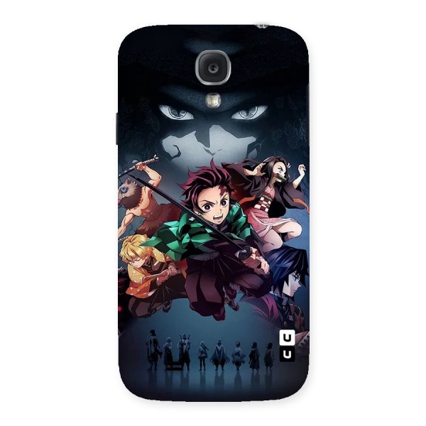 Team Demon Slayer Back Case for Galaxy S4