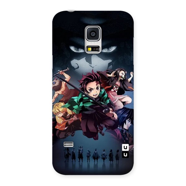 Team Demon Slayer Back Case for Galaxy S5 Mini