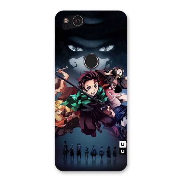 Team Demon Slayer Back Case for Google Pixel 2