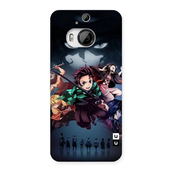 Team Demon Slayer Back Case for HTC One M9 Plus