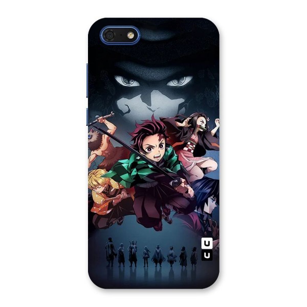 Team Demon Slayer Back Case for Honor 7s