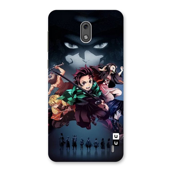 Team Demon Slayer Back Case for Nokia 2