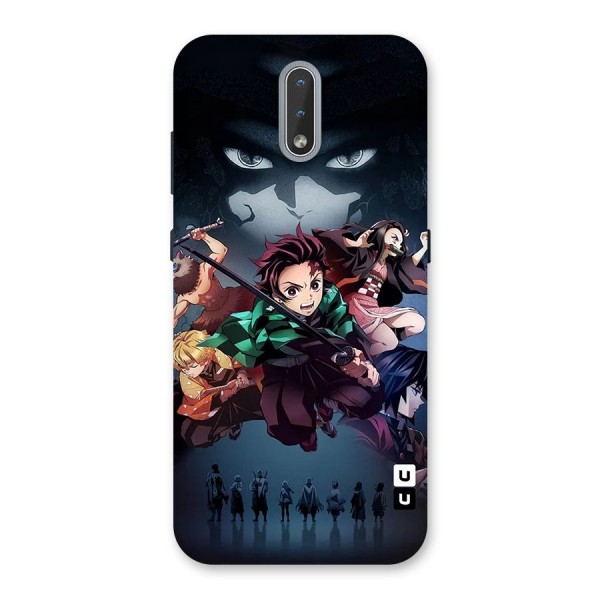 Team Demon Slayer Back Case for Nokia 2.3