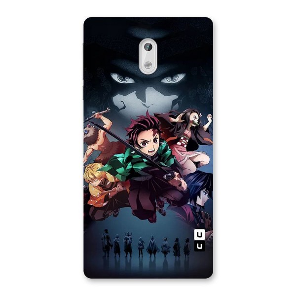 Team Demon Slayer Back Case for Nokia 3