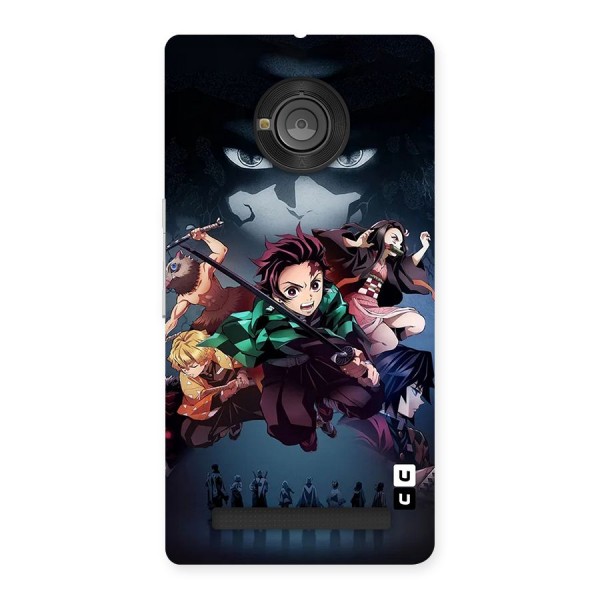 Team Demon Slayer Back Case for Yuphoria