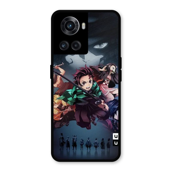 Team Demon Slayer Metal Back Case for OnePlus 10R