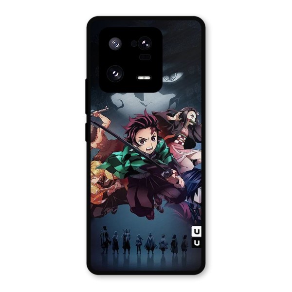 Team Demon Slayer Metal Back Case for Xiaomi 13 Pro