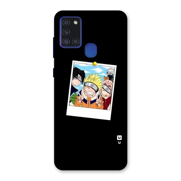 Team Kakashi Cute Back Case for Galaxy A21s