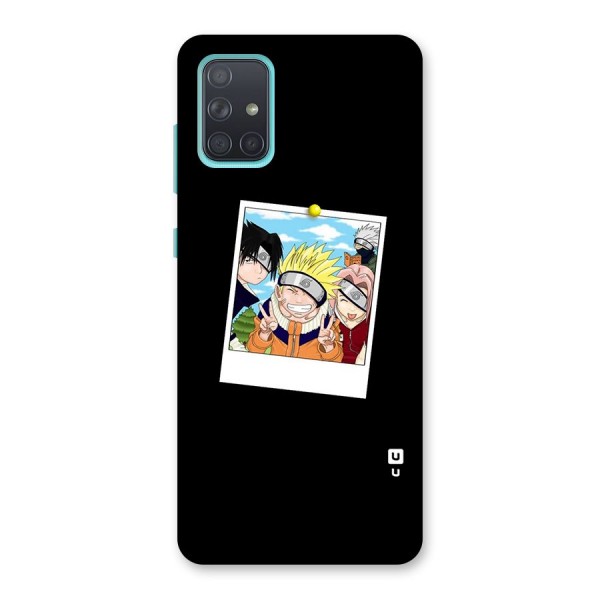 Team Kakashi Cute Back Case for Galaxy A71