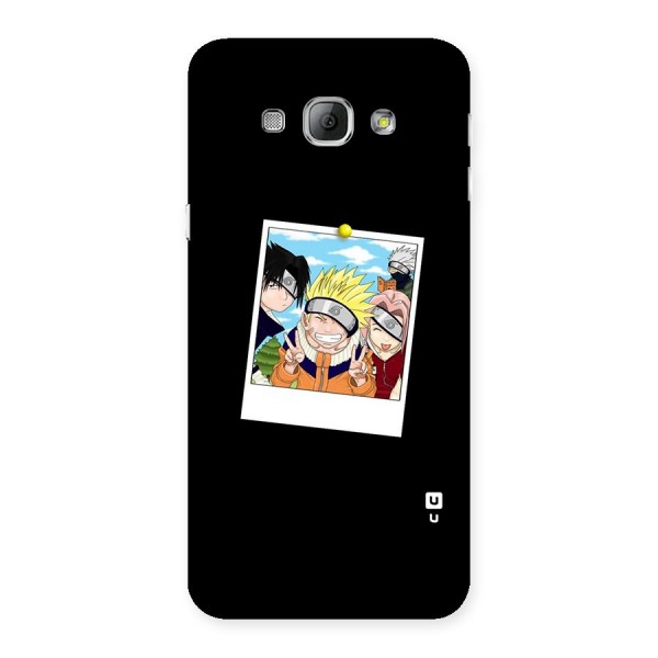 Team Kakashi Cute Back Case for Galaxy A8