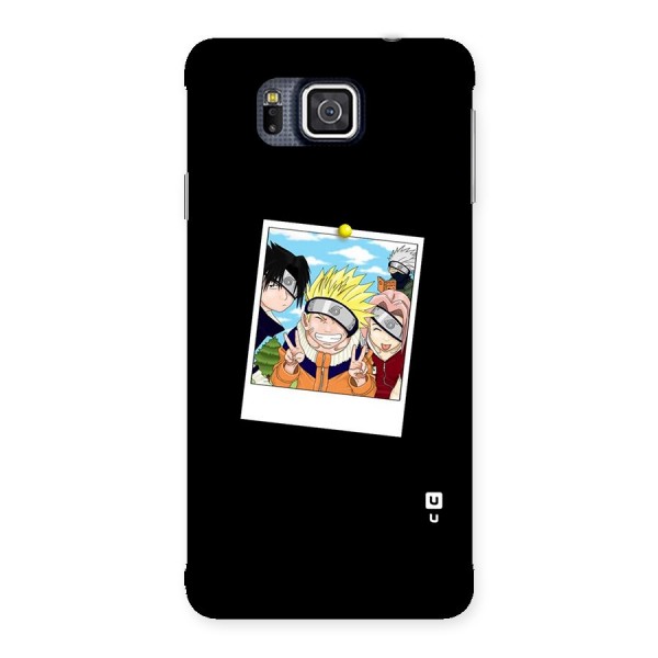 Team Kakashi Cute Back Case for Galaxy Alpha