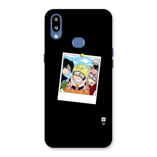 Team Kakashi Cute Back Case for Galaxy M01s