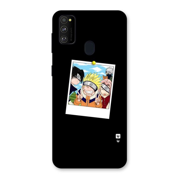 Team Kakashi Cute Back Case for Galaxy M30s