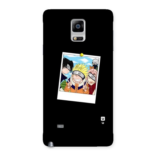 Team Kakashi Cute Back Case for Galaxy Note 4