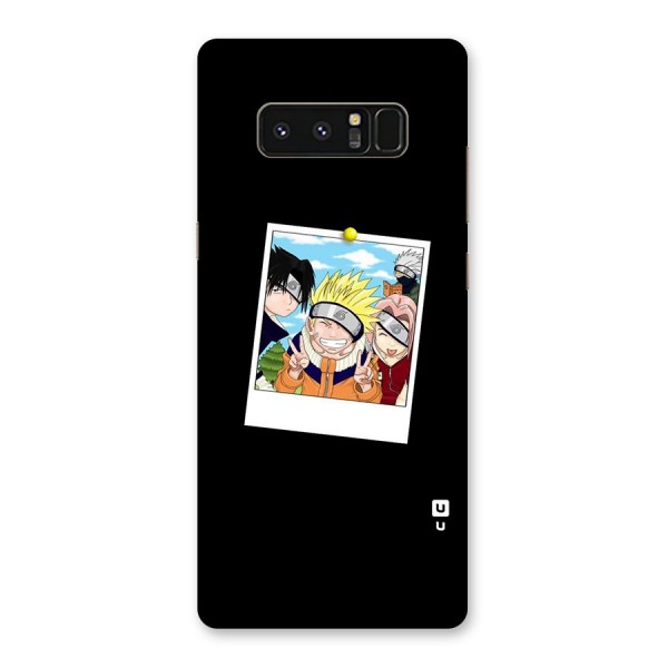 Team Kakashi Cute Back Case for Galaxy Note 8