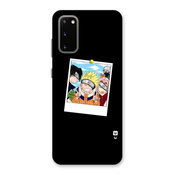 Team Kakashi Cute Back Case for Galaxy S20