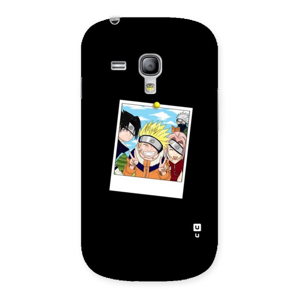 Team Kakashi Cute Back Case for Galaxy S3 Mini