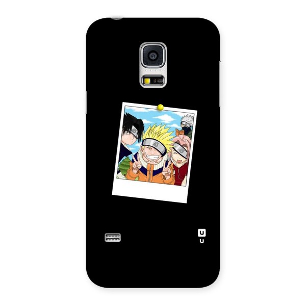 Team Kakashi Cute Back Case for Galaxy S5 Mini